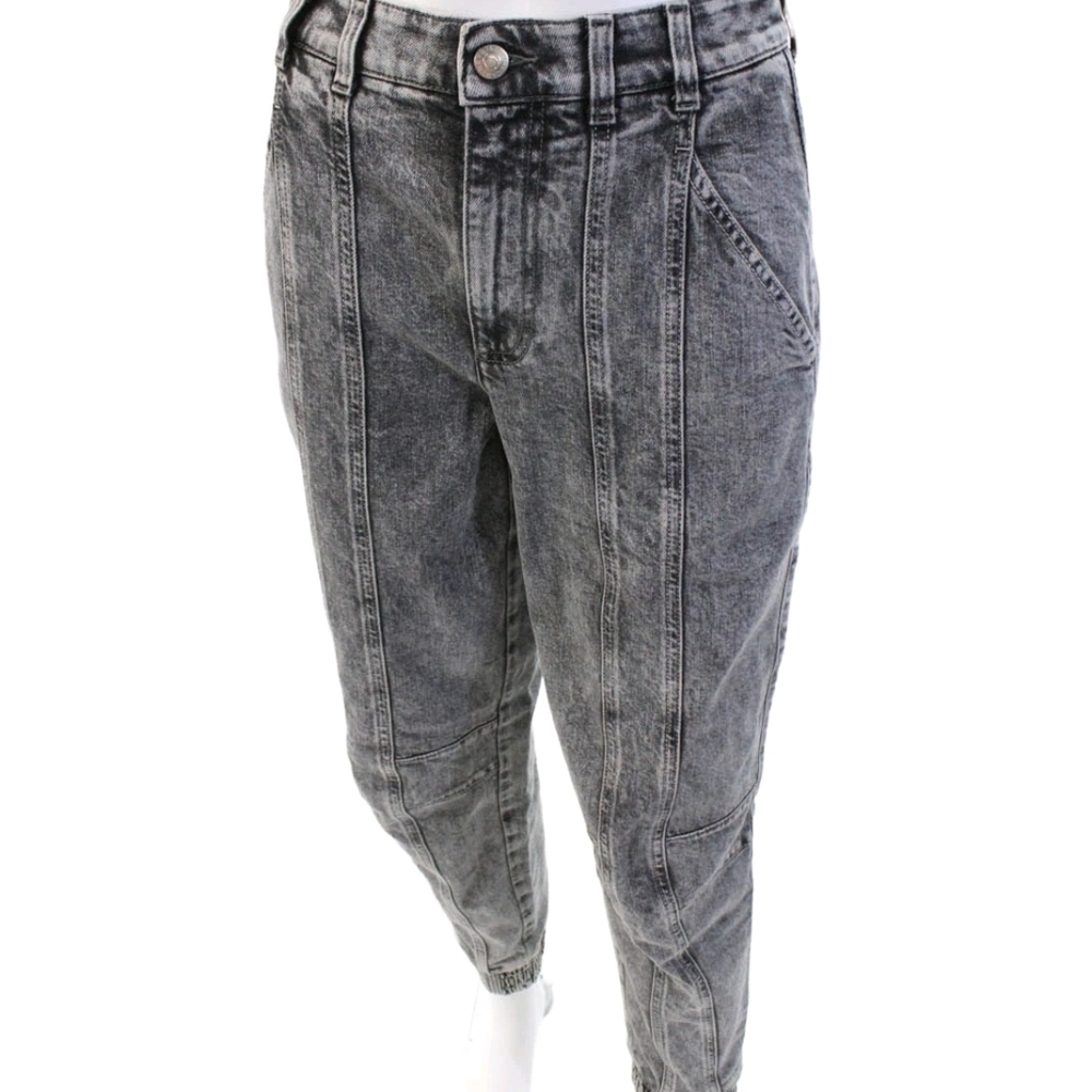 Stella McCartney Gray High Rise Women Jeans